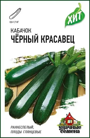 Семена Кабачок Черный Красавец
