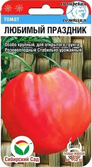 Семена Томат Любимый праздник Семена Томат Любимый праздник