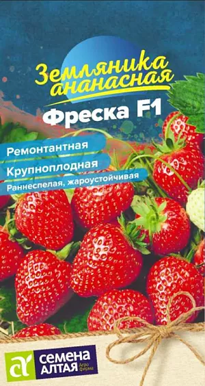 Семена Земляника (клубника) ананасная Фреска ремонтантная