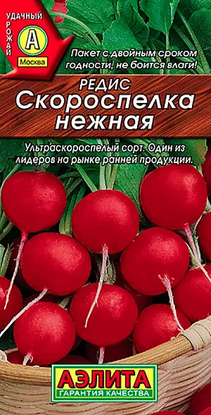 Редис Скороспелка нежная Редис Скороспелка нежная