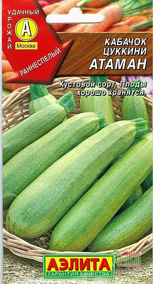 Семена Кабачок цуккини Атаман Семена Кабачок цуккини Атаман