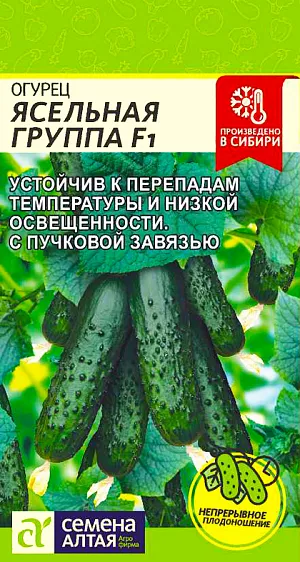 Семена Огурец Ясельная группа Семена Огурец Ясельная группа