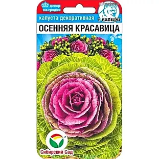 Семена Капуста декоративная Осенняя красавица Семена Капуста декоративная Осенняя красавица