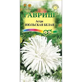 Семена Астра Июльская белая