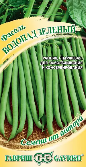 Семена Фасоль Водопад зеленый