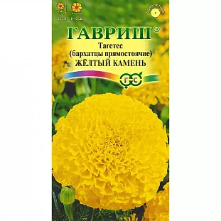 Бархатцы Жёлтый камень прямостоячие