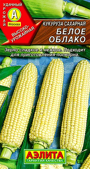 Семена Кукуруза сахарная Белое облако