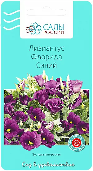 Лизиантус Флорида синий из каталога Разные Семена Лизиантус Флорида синий.
Включает в себя группу великолепных низкорослых сортов и гибридов с крупными махровыми или простыми цветками до 10 см в диаметре. Они прекрасно чувствуют себя в нежарких (19—22 °C) помещениях, где много свежего воздуха и яркого, но обязательно рассеянного света. Полив умеренный, переувлажнение крайне нежелательно.