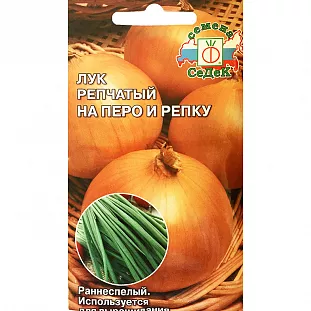 Семена Лук репчатый на перо и репку