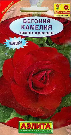 Семена Бегония Камелия темно-красная.
Компактные растения с многочисленными побегами, с густомахровыми крупными цветками. Цветки напоминают розы, украшают сады с июня до первых морозов. Большое достоинство бегоний серии Камелия - способность придавать праздничное убранство затенённым уголкам сада. При регулярном поливе возможны посадки на открытых солнечных участках. Растения образуют клубни, которые можно сохранить до следующего сезона. Пригодны для цветников любого типа: клумб, садовых и балконных контейнеров, настенных и подвесных кашпо. Неприхотливы в уходе, легко переносят пересадку.
Агротехника. Посев на рассаду с февраля до апреля. Семена в гранулах! Посев поверхностный, без заделки (семена прорастают на свету!), под стекло или пленку для сохранения постоянной влажности до полных всходов. Гранулы при посеве должны раствориться! Февральским посевам требуется дополнительная подсветка. Всходы появляются на 5-6 день. Пикировка в фазе 1-2-х настоящих листьев. Высадка в грунт закаленной рассады в конце мая. Для продолжительного и обильного цветения растениям необходим своевременный полив, регулярная прополка, рыхление и подкормка минеральными удобрениями.