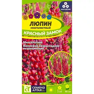 Семена Люпин многолистный Красный замок Семена Люпин многолистный Красный замок