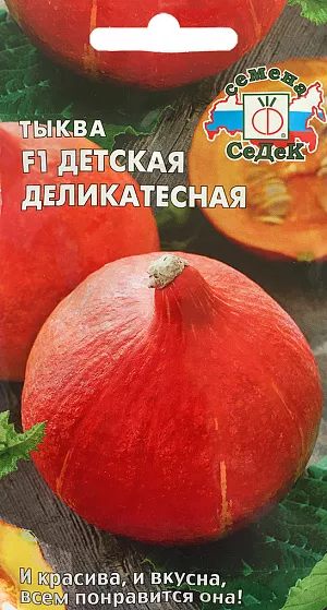 Семена Тыква Детская Деликатесная F1