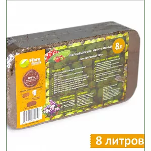 Кокосовый брикет (на 8 л. торфа)